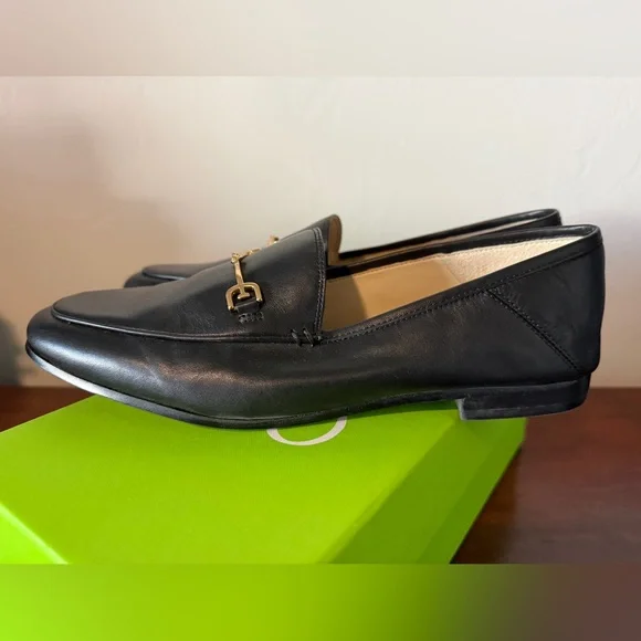 Sam Edelman Loraine Leather Bit Buckle Loafers 9.5 - Picture 3 of 7